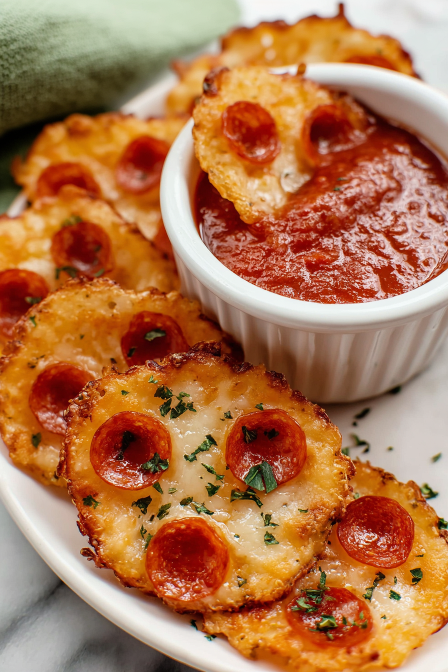 2 Ingredient Pizza Chips