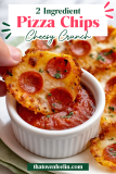 2 Ingredient Pizza Chips