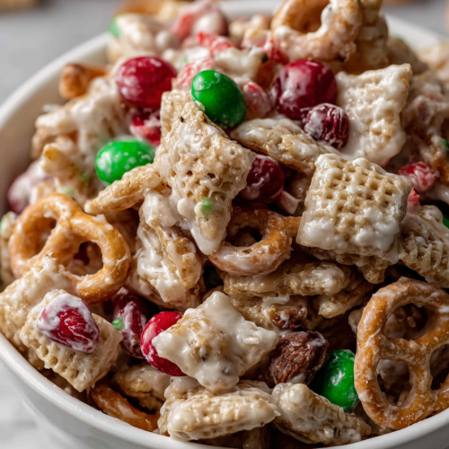 Christmas Crack Chex Mix