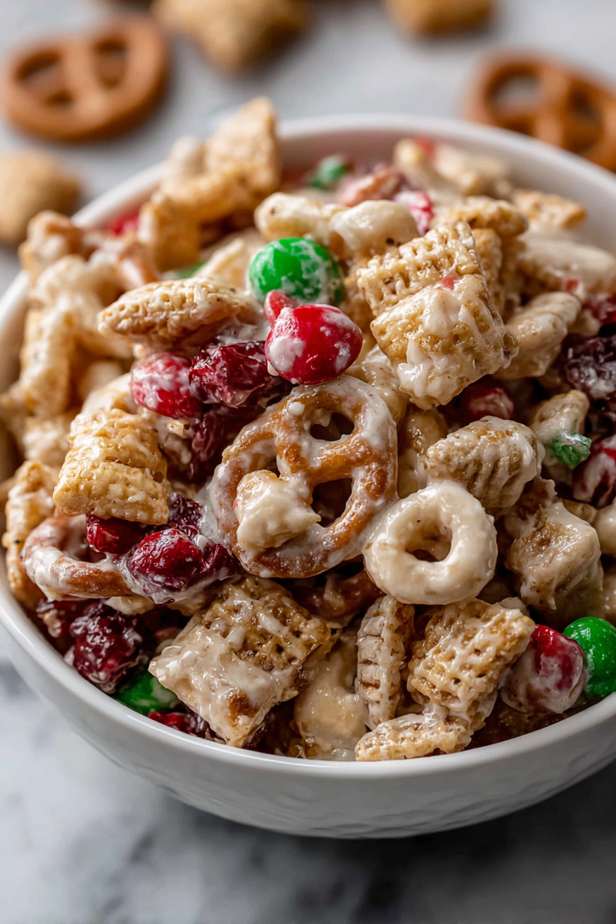 Christmas Crack Chex Mix
