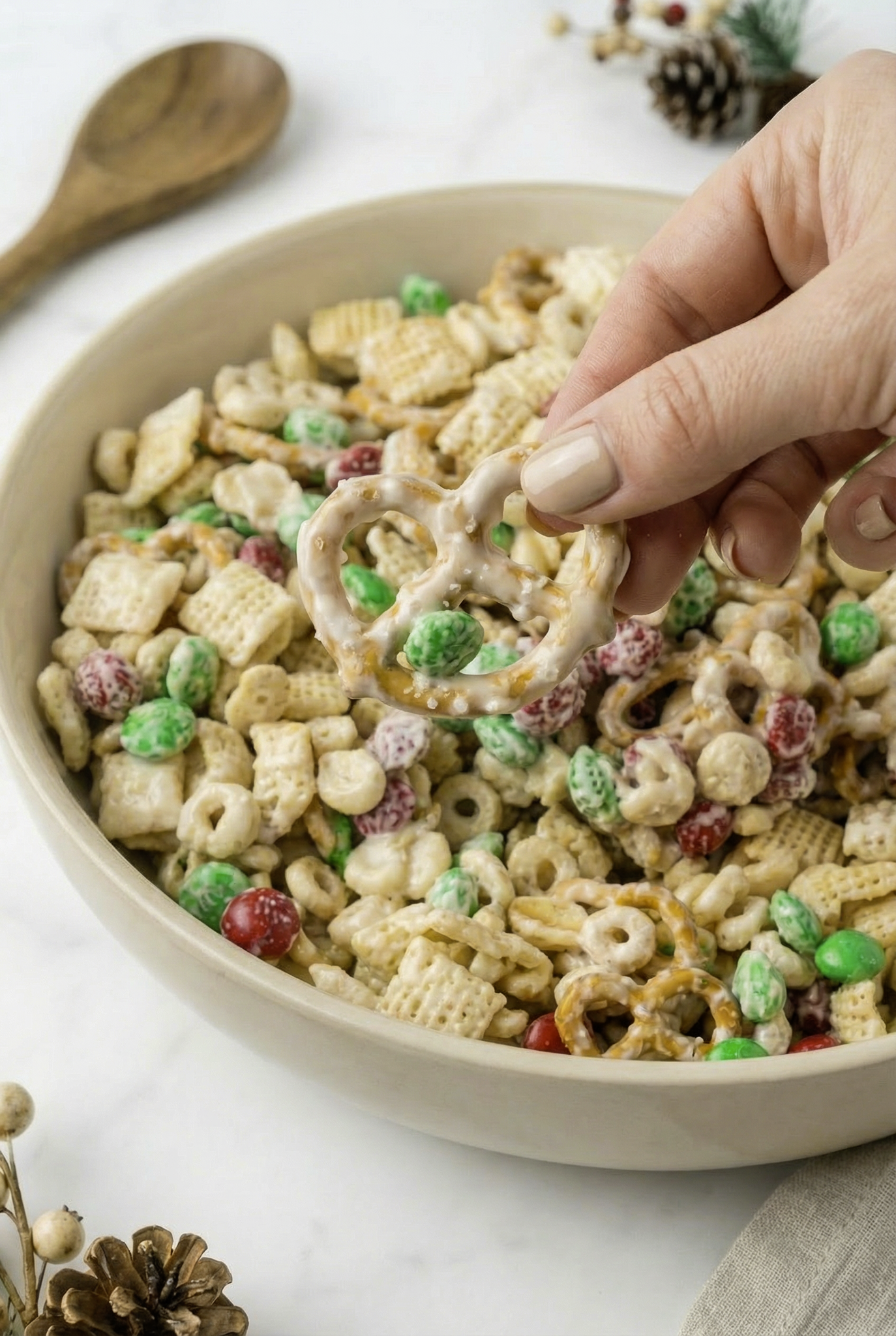 Christmas Crack Chex Mix