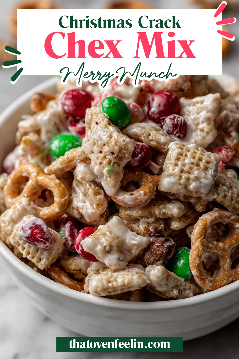 Christmas Crack Chex Mix