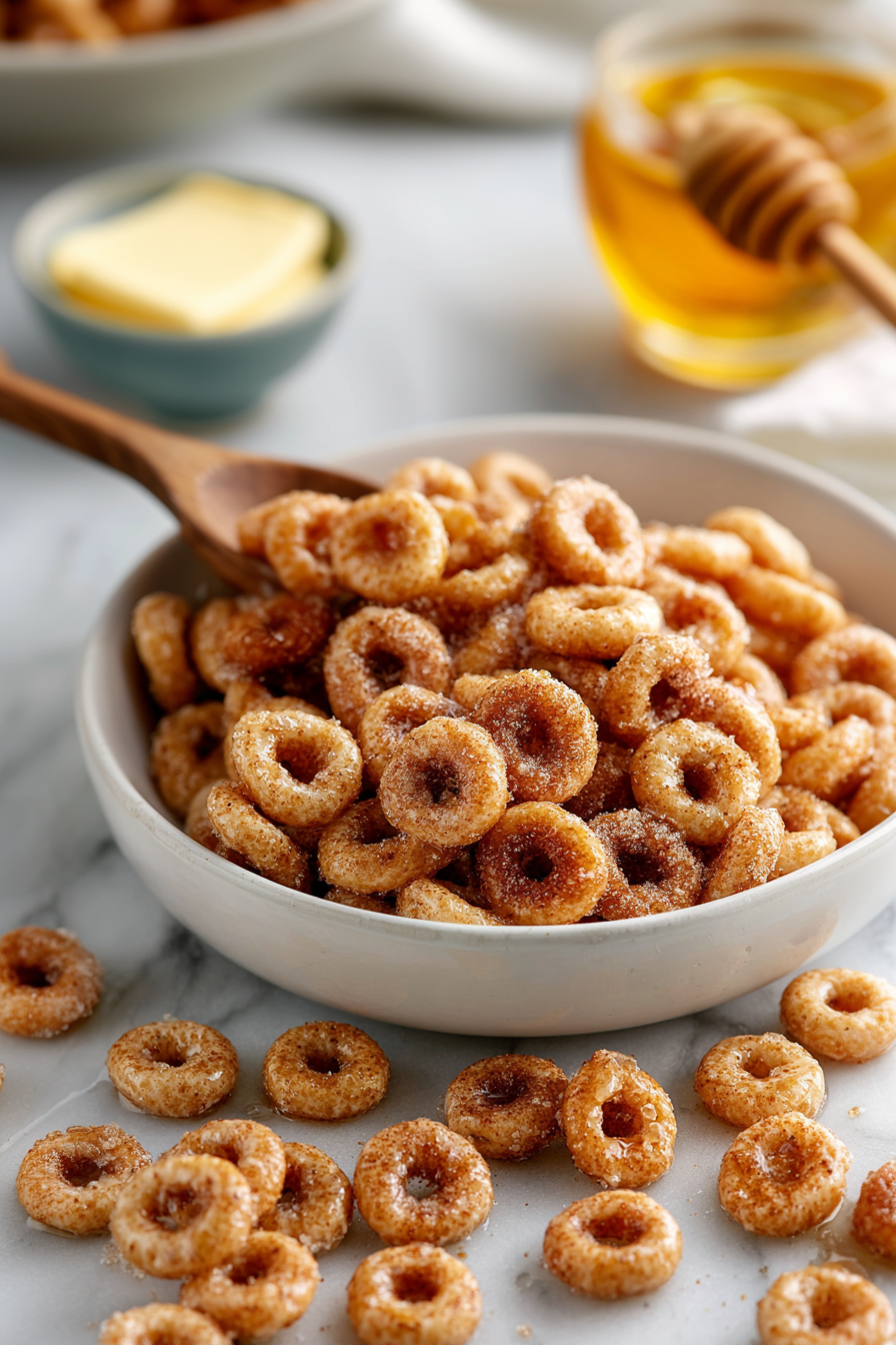 Hot Buttered Cheerios