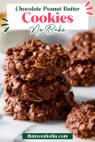 No-Bake Chocolate Peanut Butter Cookies