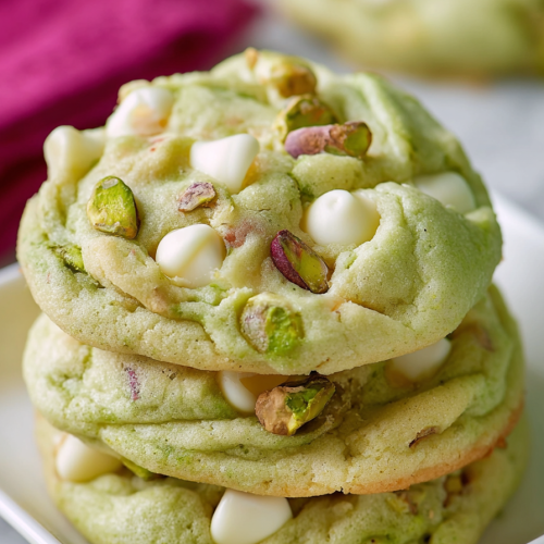 Pistachio Pudding Cookies