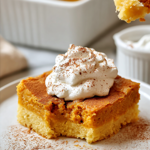 Pumpkin Spice Gooey Cake