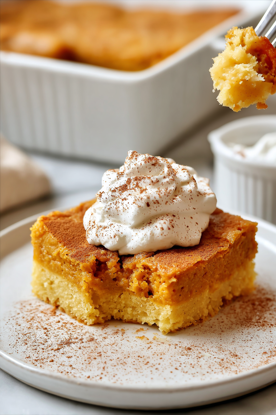 Pumpkin Spice Gooey Cake