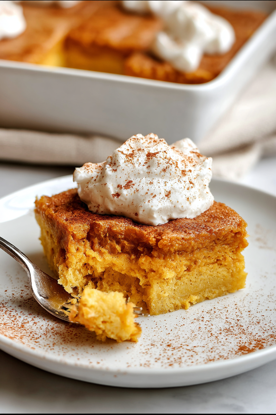 Pumpkin Spice Gooey Cake