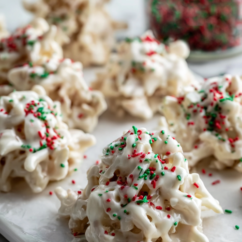 White Chocolate Haystacks