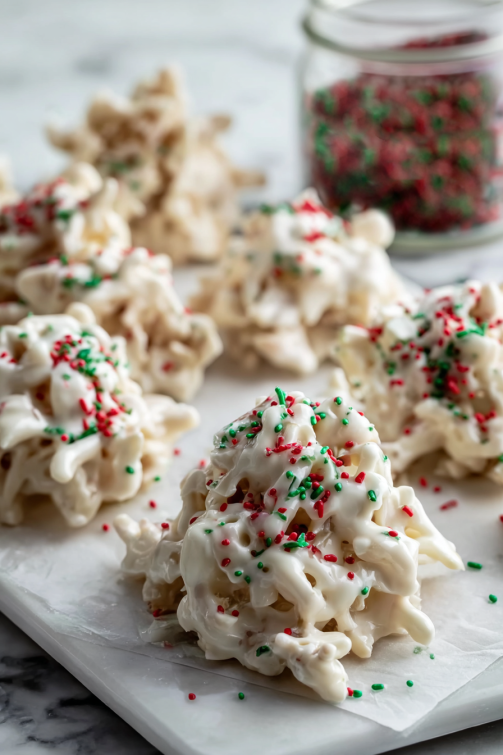 White Chocolate Haystacks