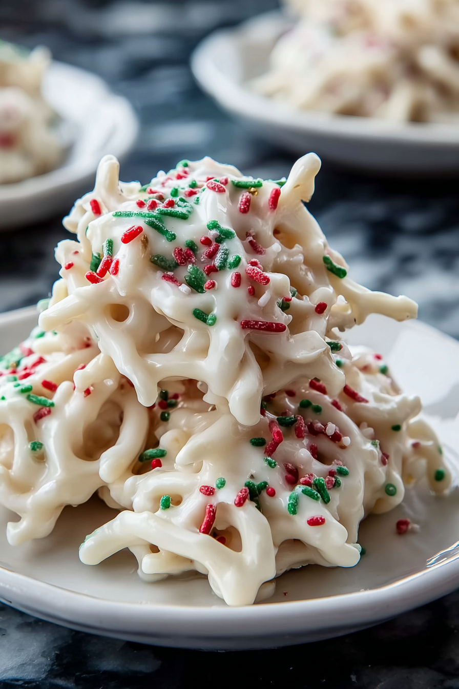 White Chocolate Haystacks