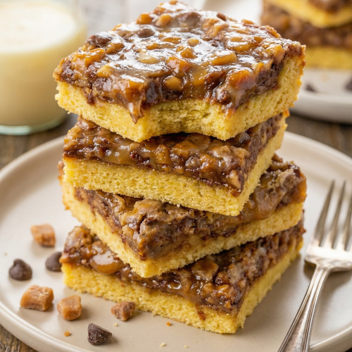 Cake Mix Toffee Bars