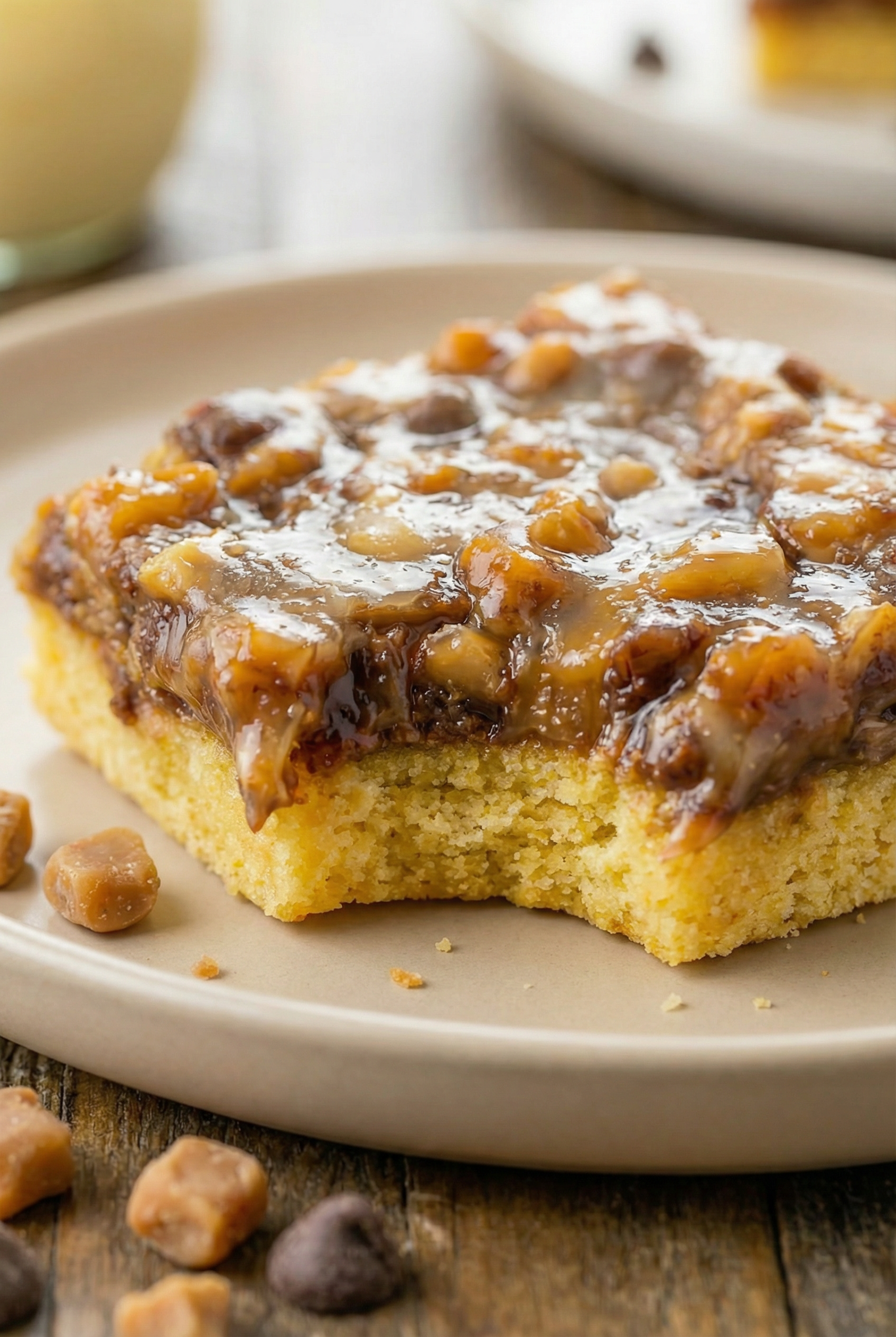 Cake Mix Toffee Bars