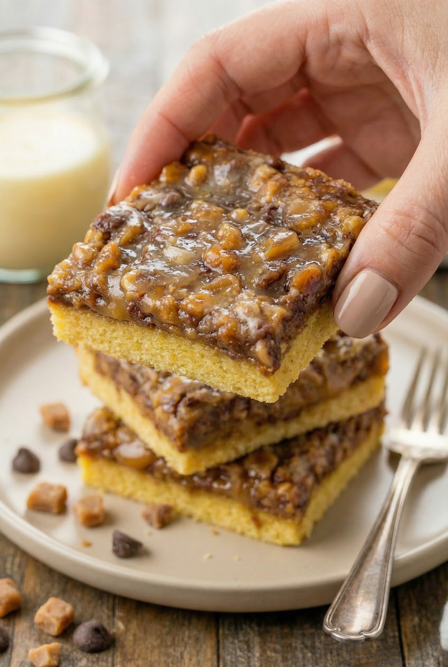 Cake Mix Toffee Bars