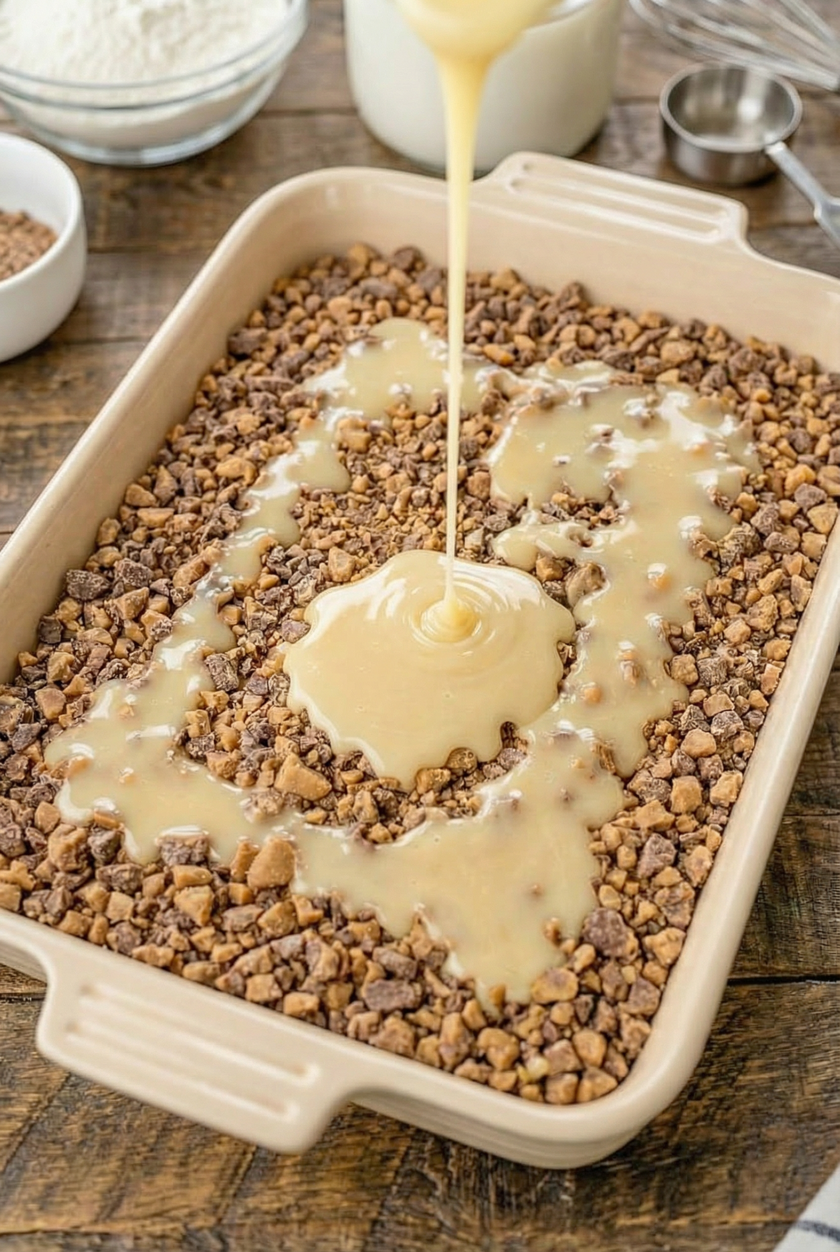 Cake Mix Toffee Bars