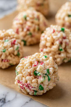 Christmas Rice Krispie Treats - That Oven Feelin