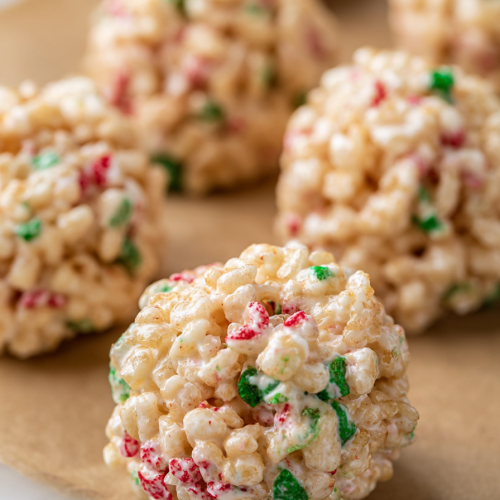 Christmas Rice Krispie Treats