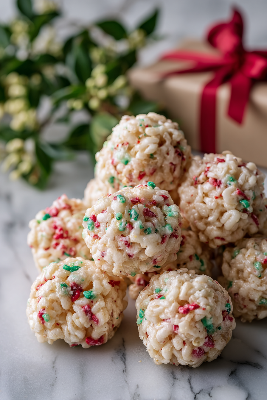 Christmas Rice Krispie Treats