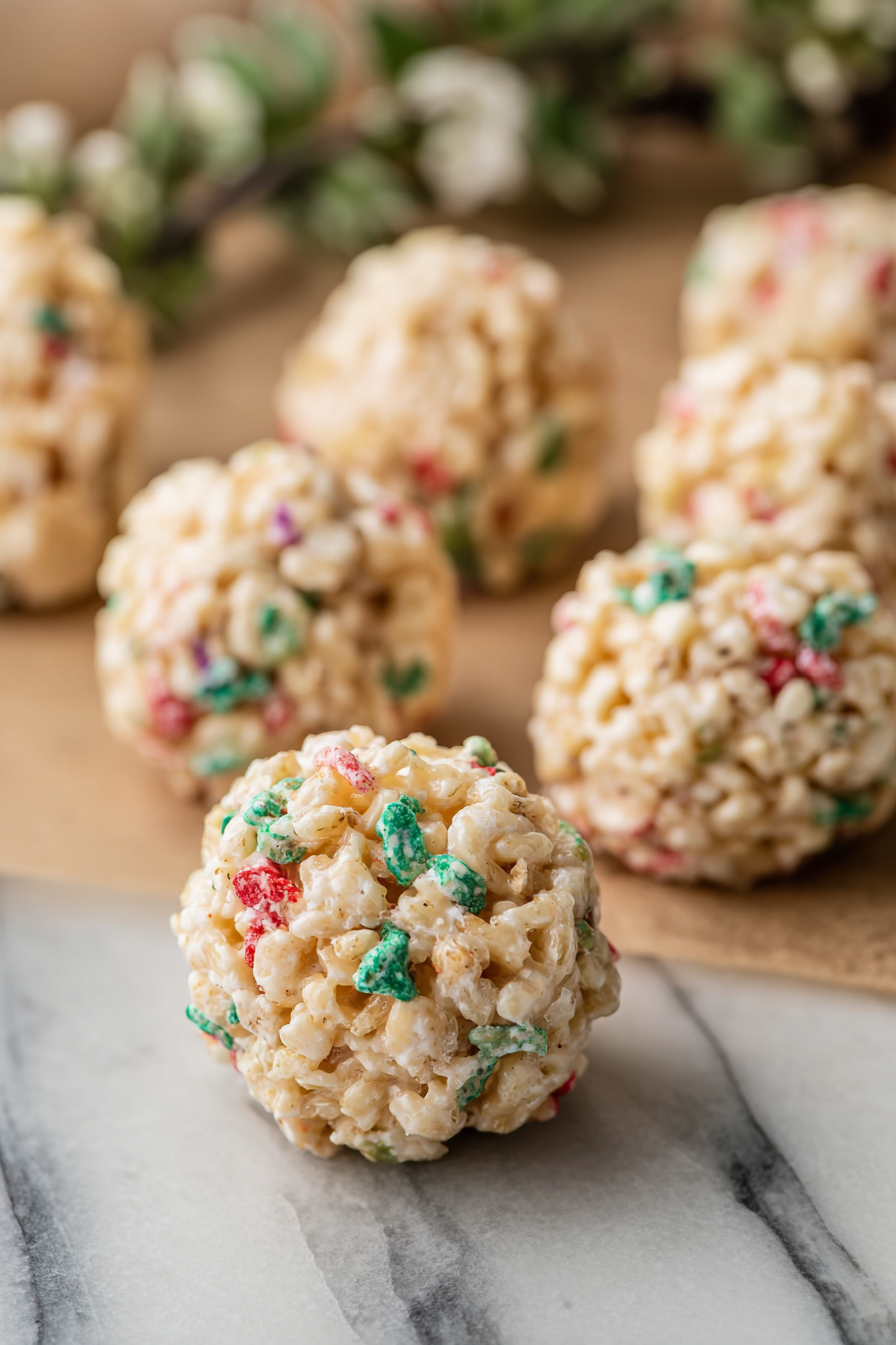 Christmas Rice Krispie Treats