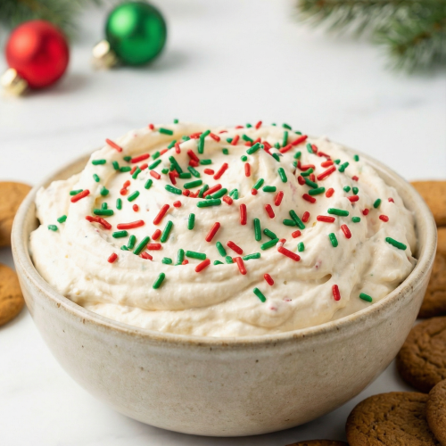 Christmas Sugar Cookie Dip