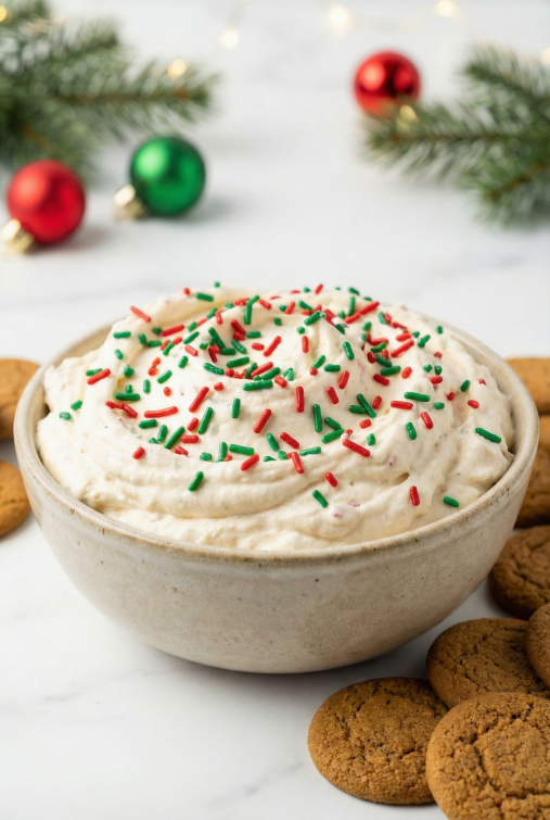 Christmas Sugar Cookie Dip