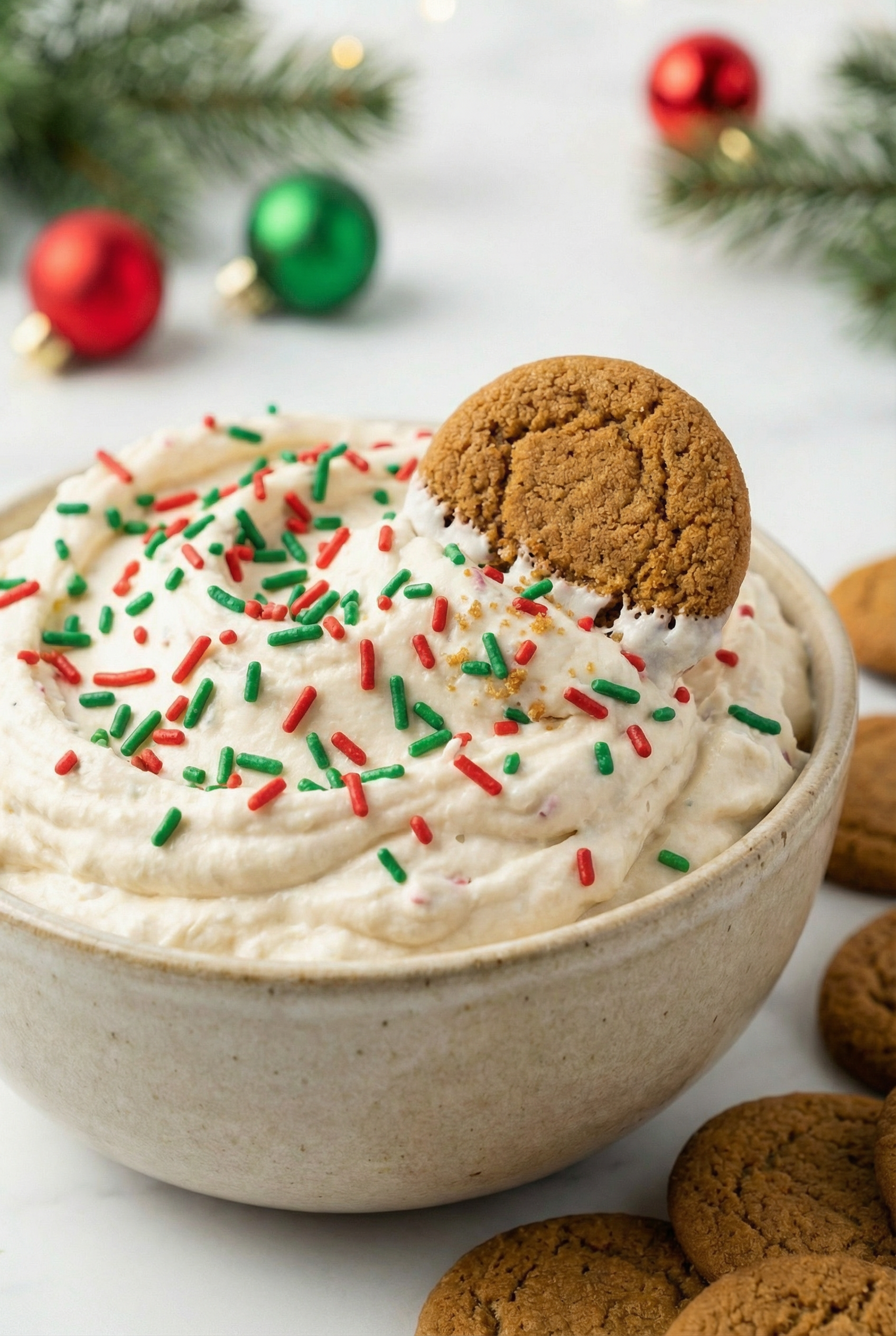 Christmas Sugar Cookie Dip