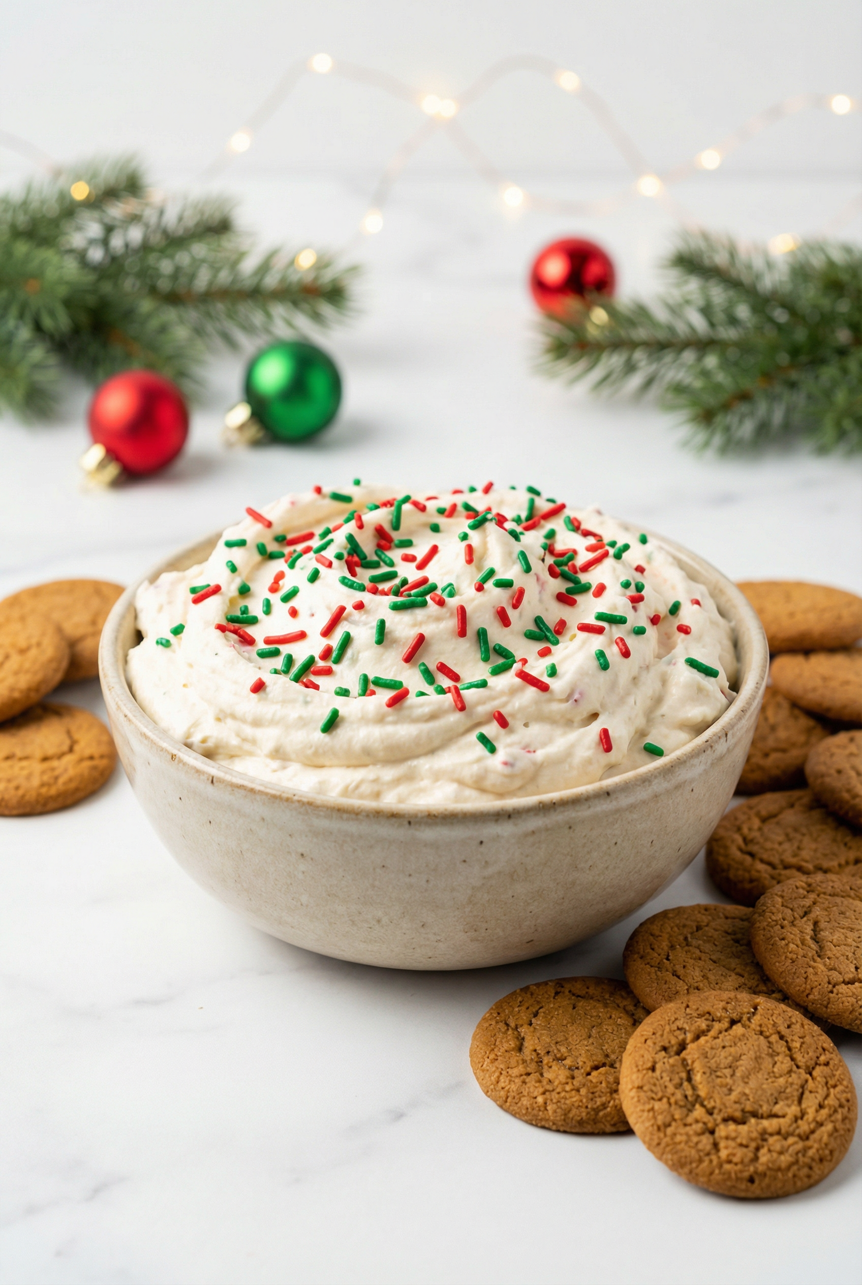 Christmas Sugar Cookie Dip