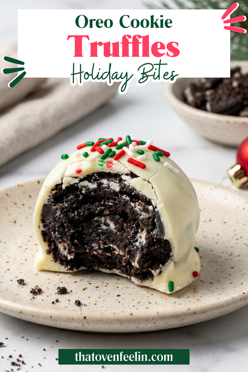 Oreo Cookie Truffles