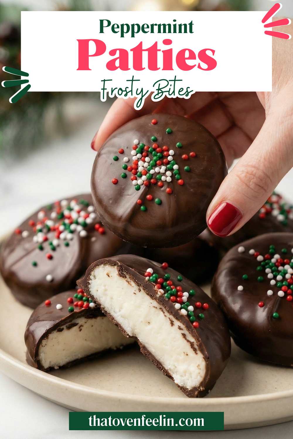 Peppermint Patties Recipe