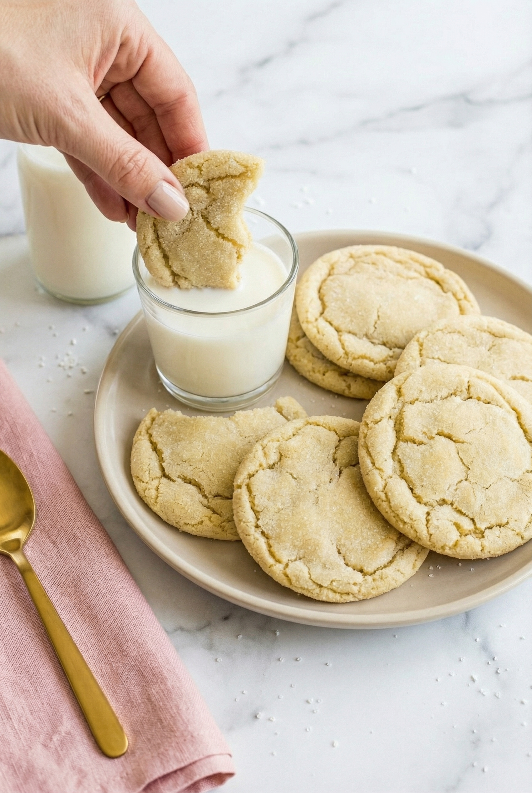 Soft and Chewy Sugar Cookies