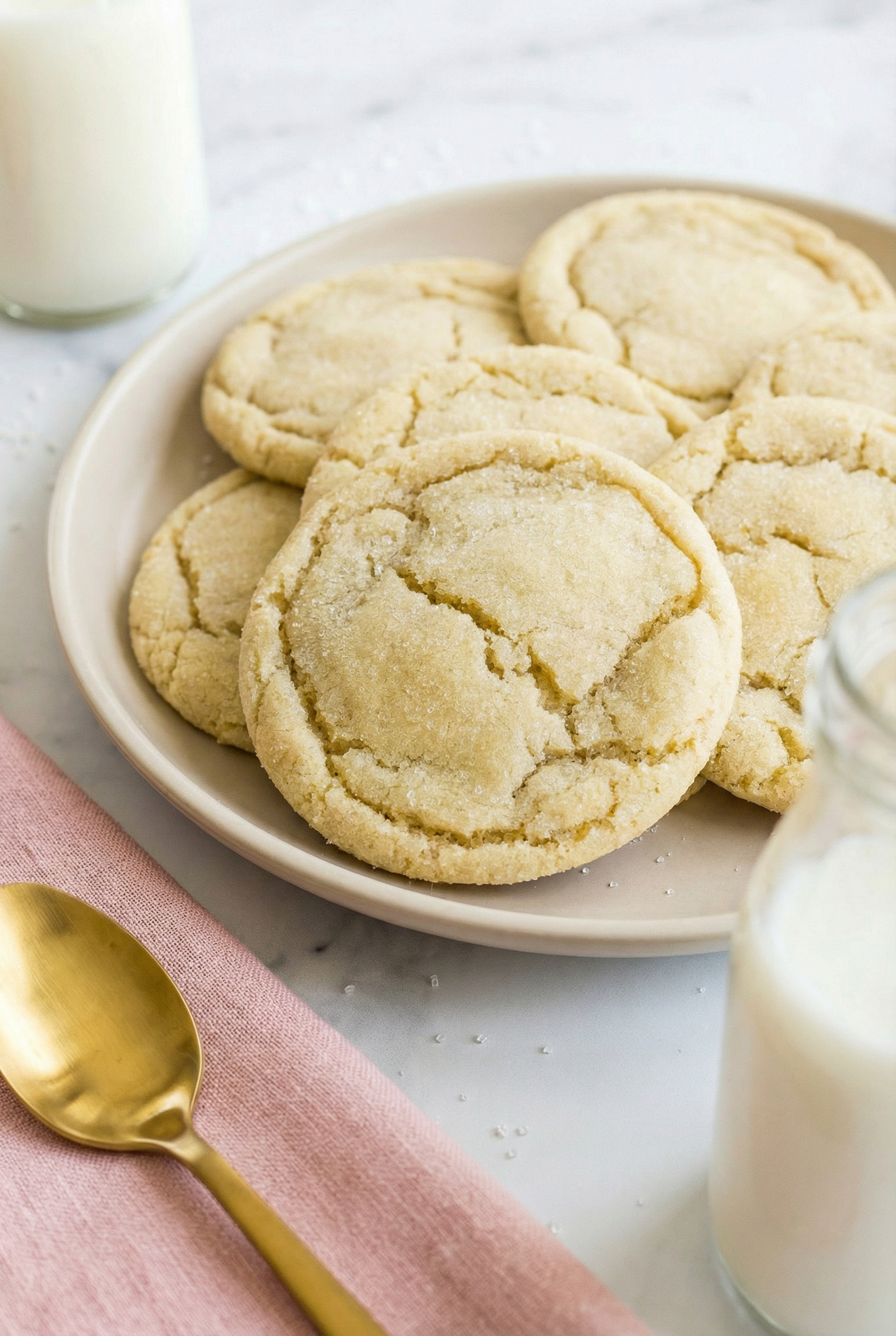 Soft and Chewy Sugar Cookies