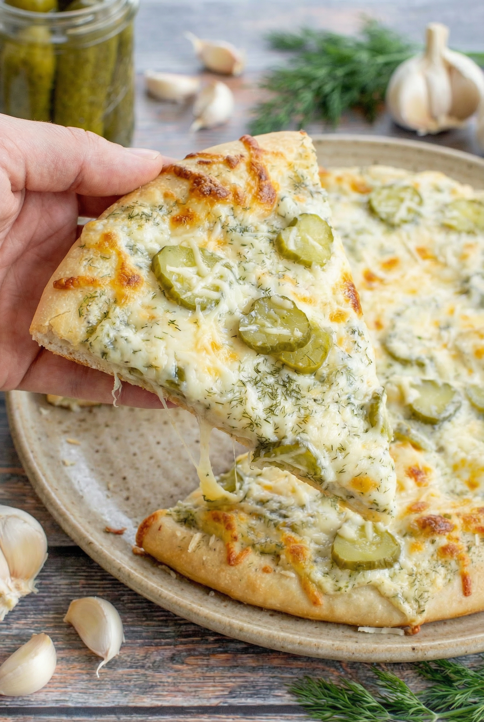 Dill Pickle Pizza