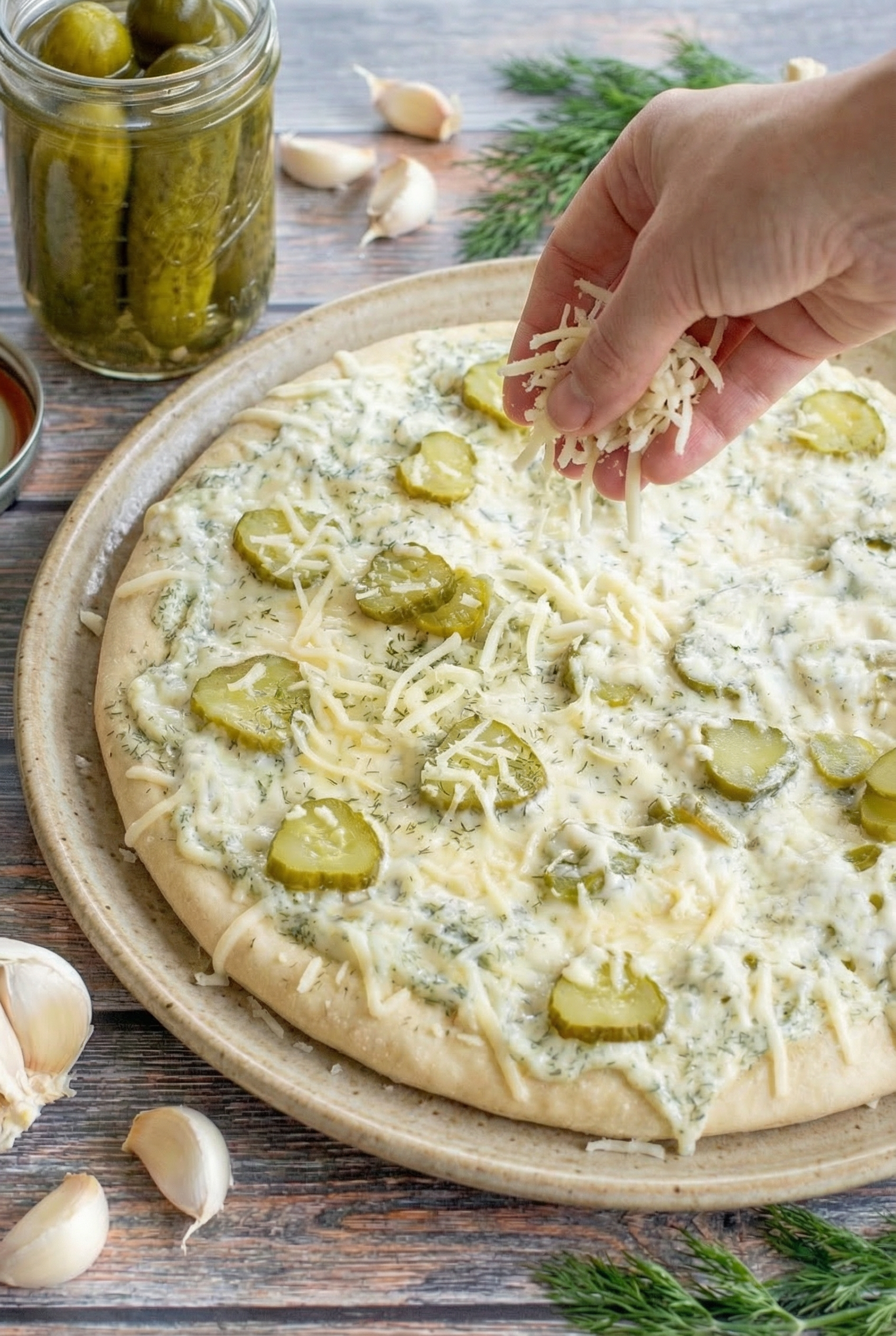 Dill Pickle Pizza