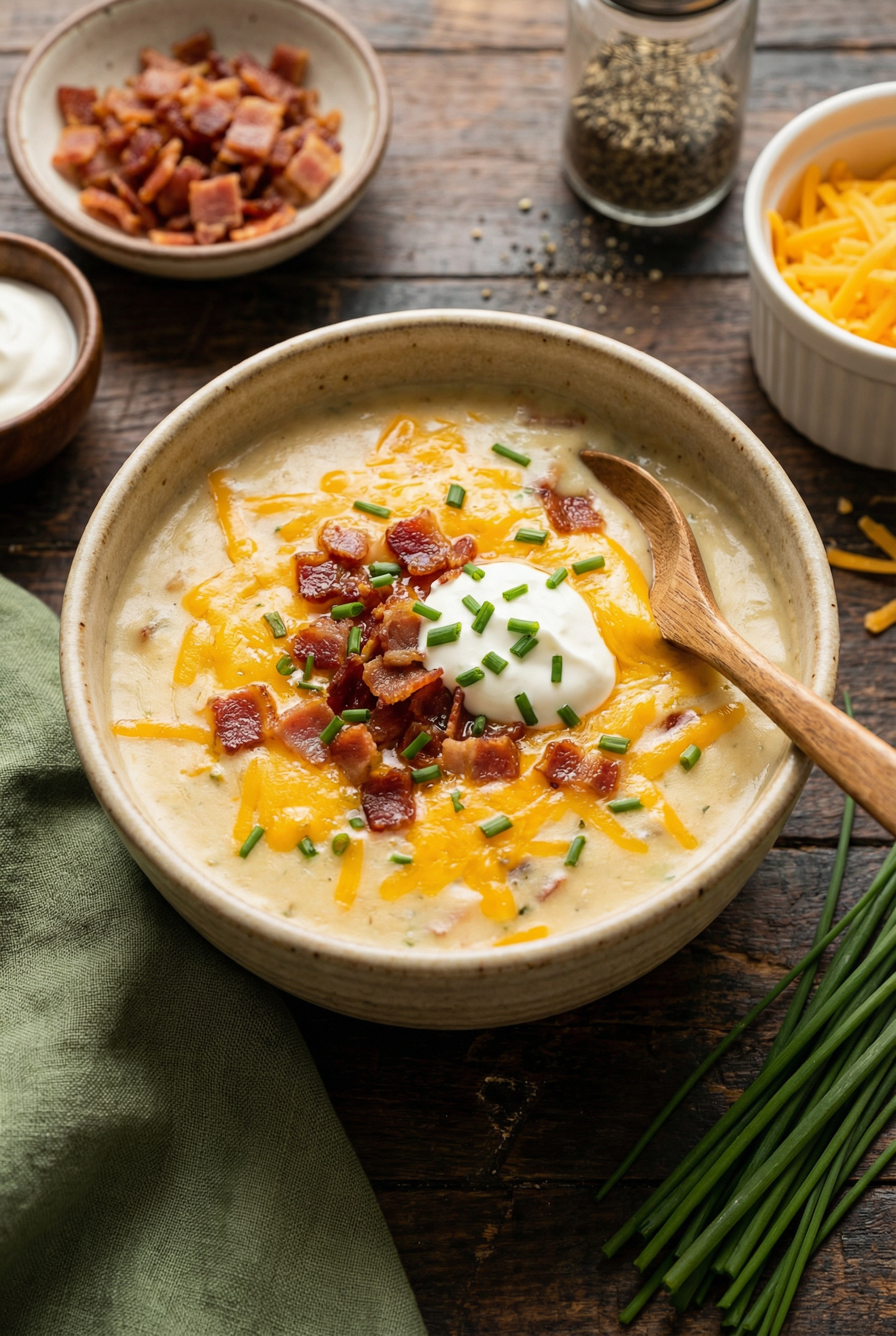 Loaded Baked Potato Soup