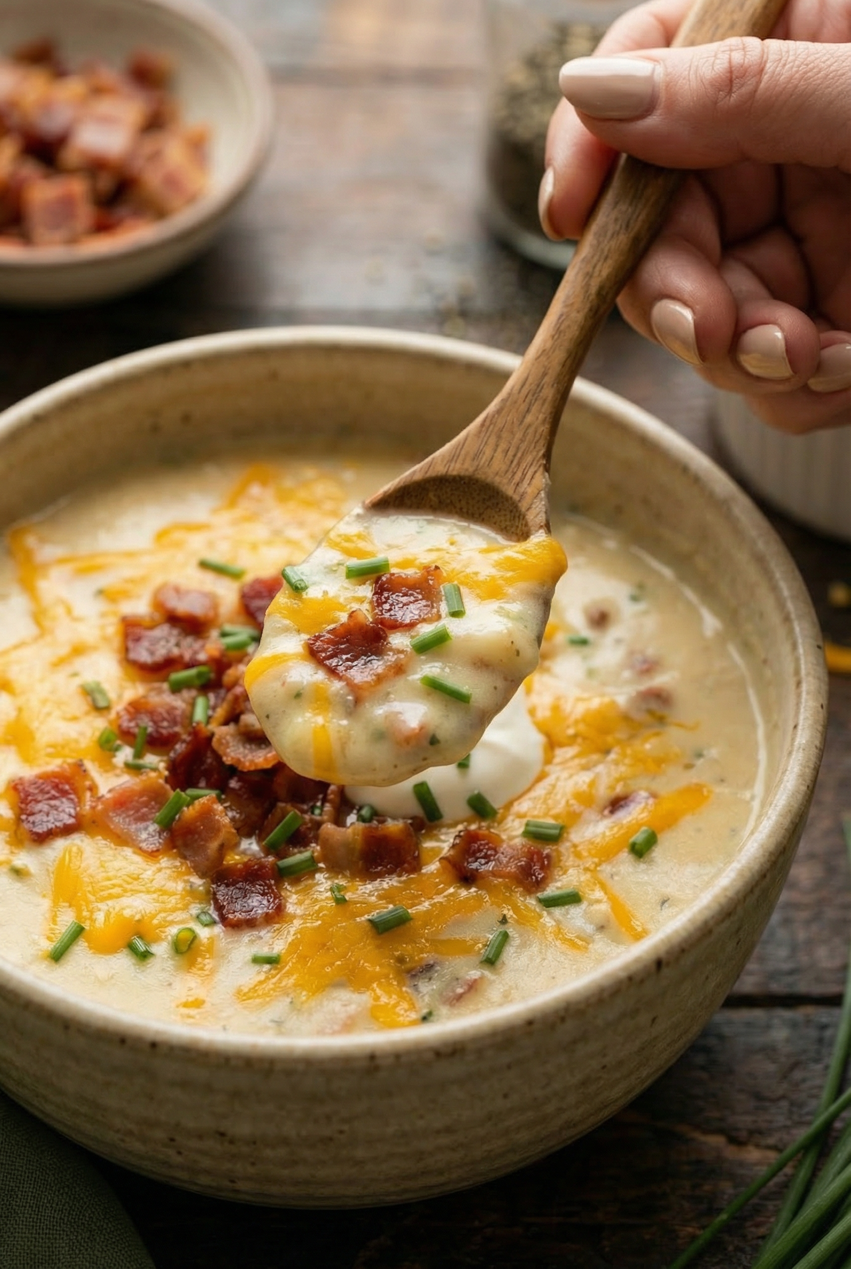 Loaded Baked Potato Soup