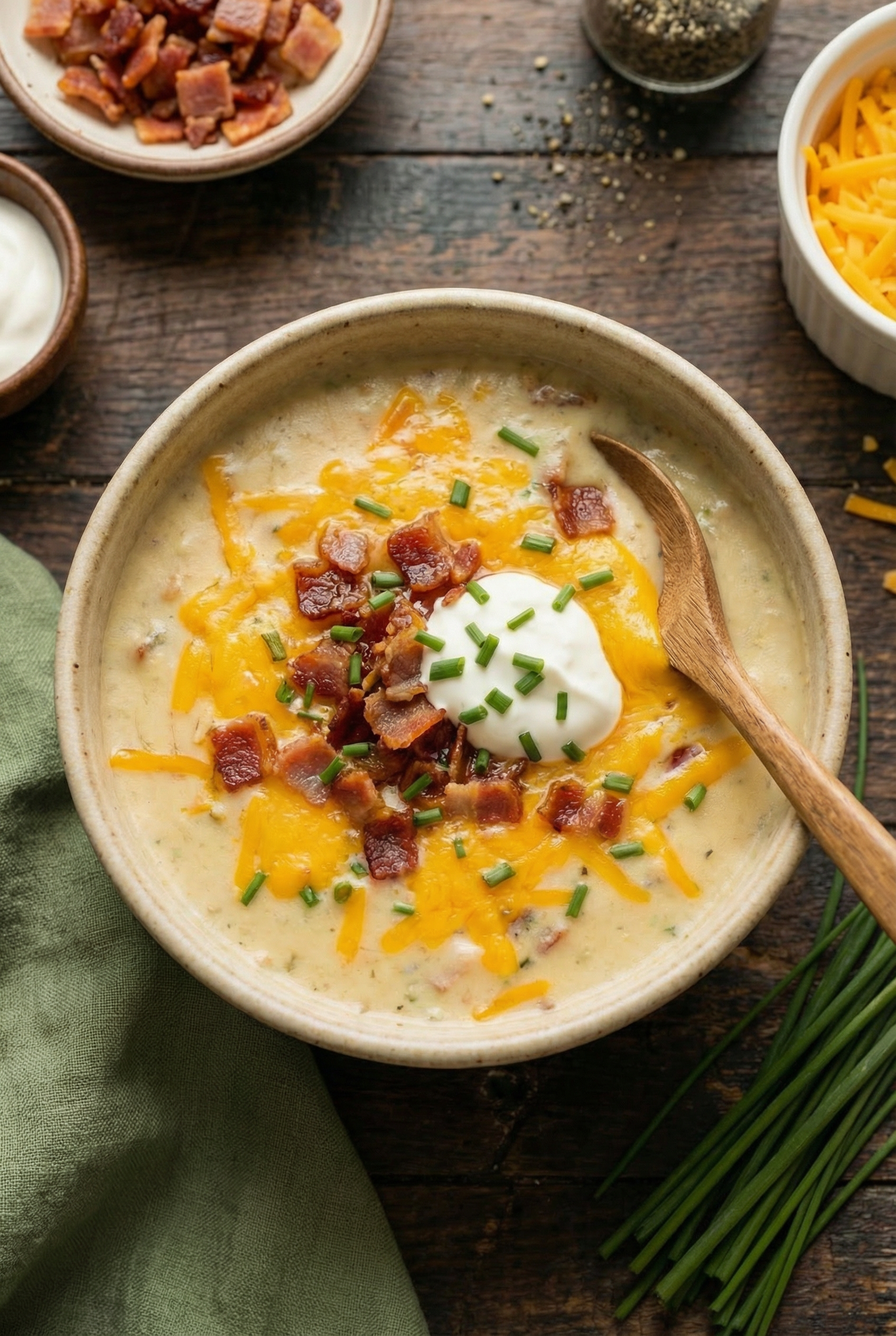 Loaded Baked Potato Soup