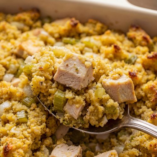 Chicken and Dressing Casserole