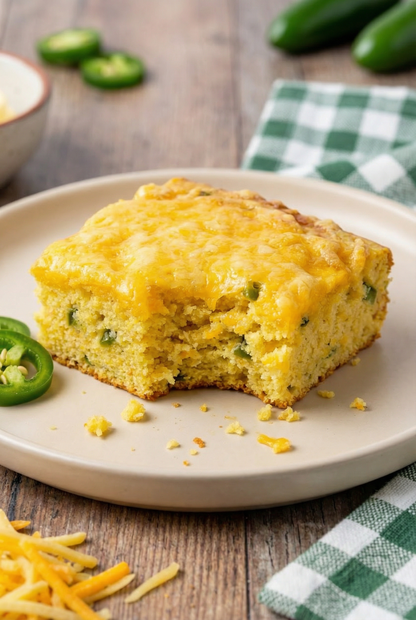 Jalapeño Cheddar Cornbread