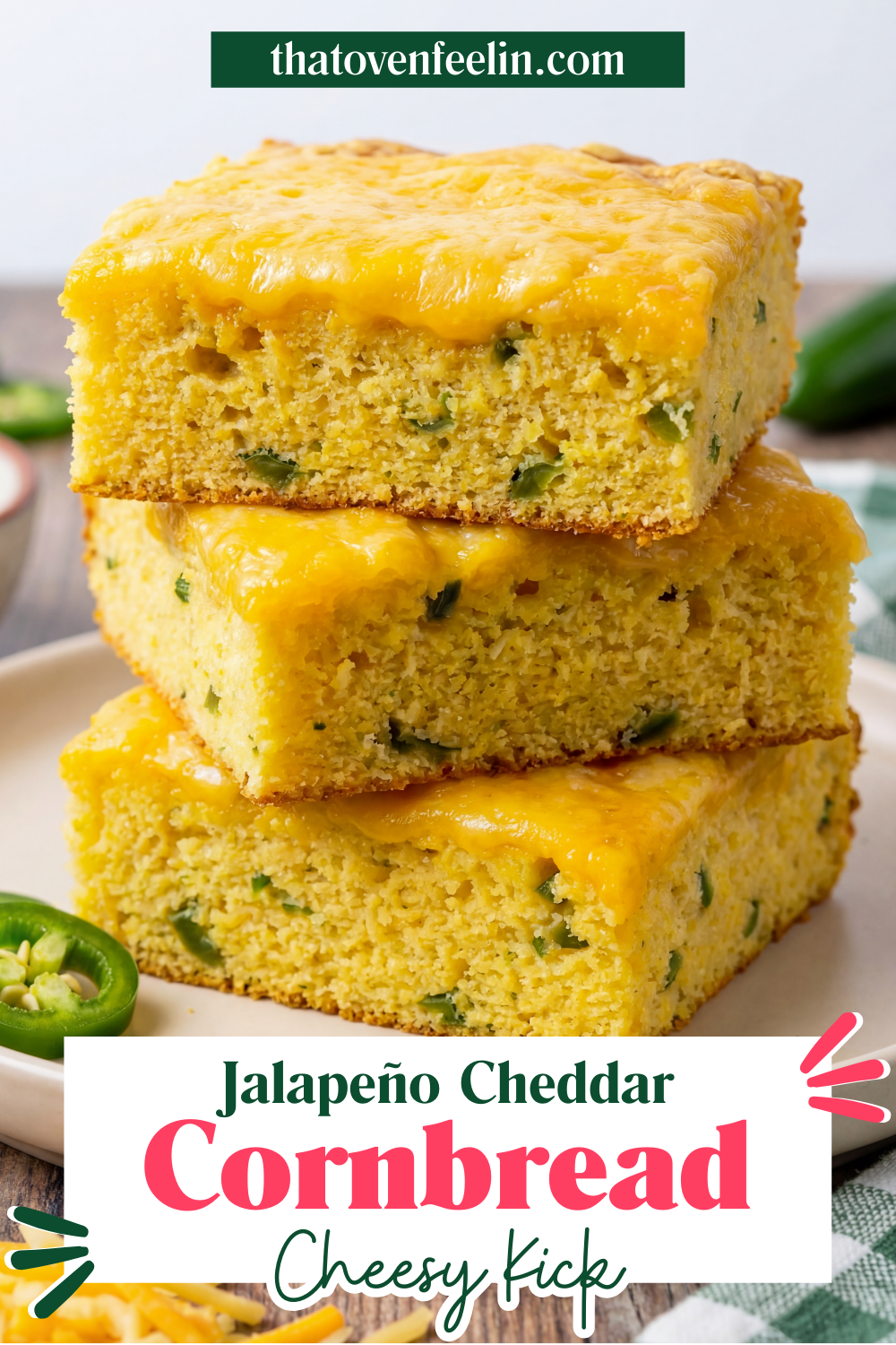 Jalapeño Cheddar Cornbread