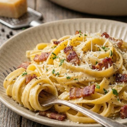 Fettuccine Carbonara