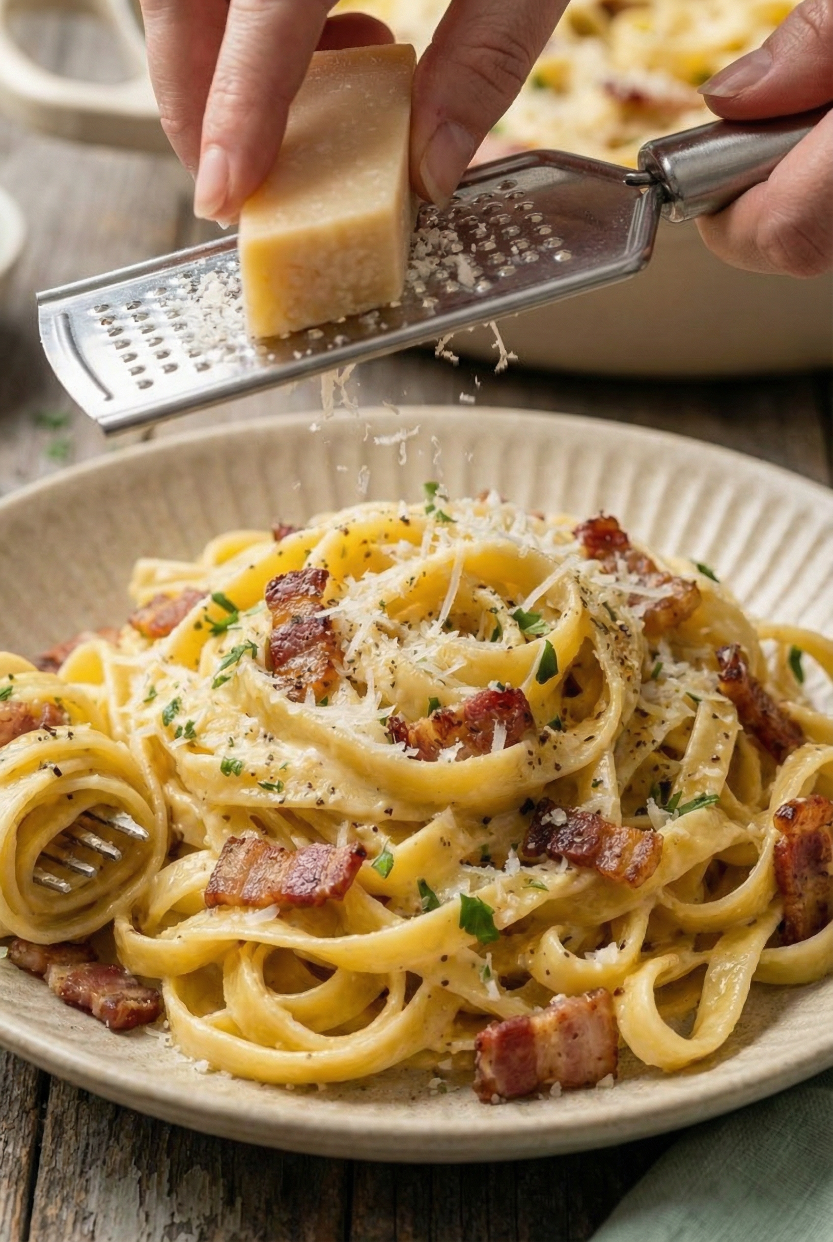 Fettuccine Carbonara