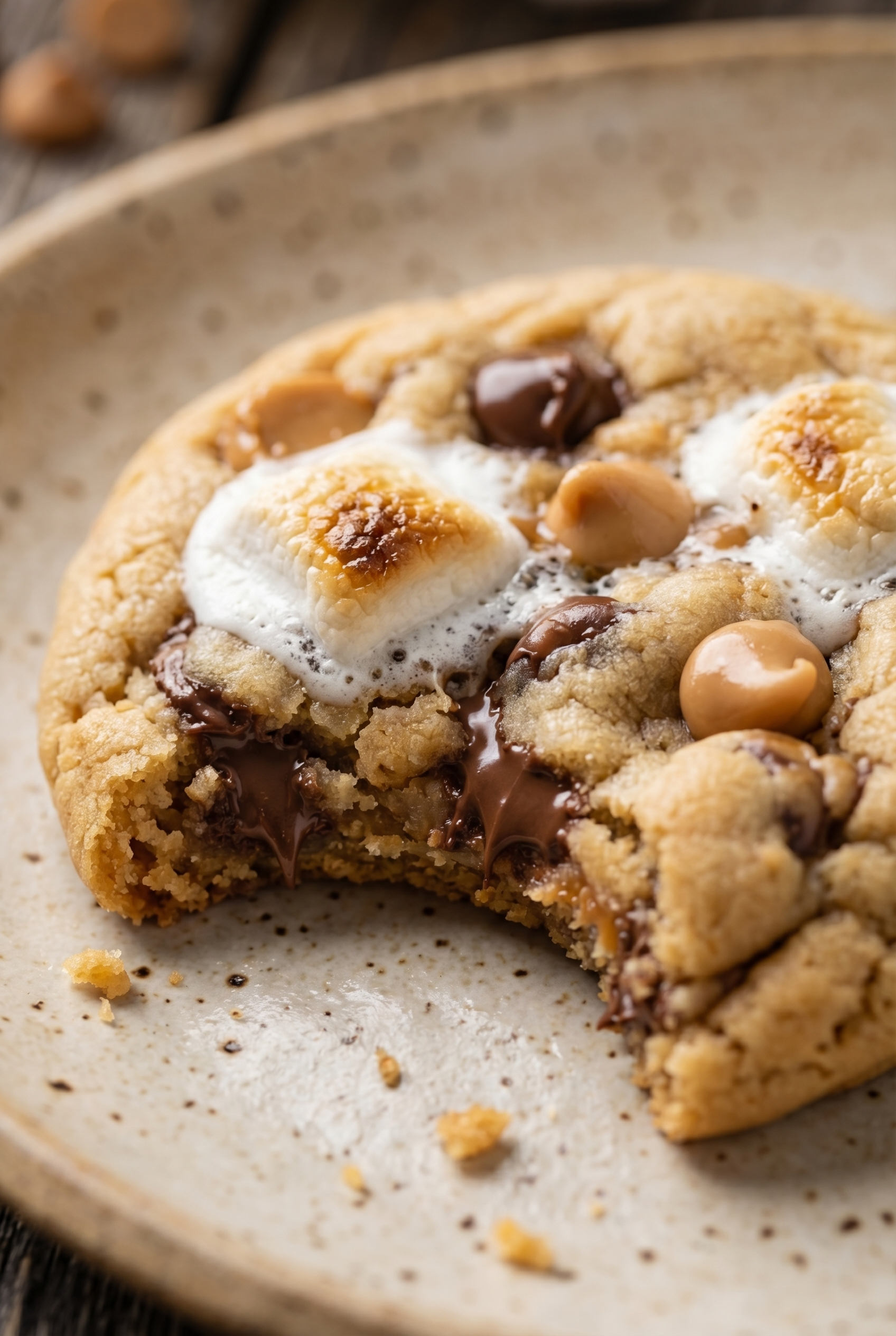 Peanut Butter Marshmallow Cookies