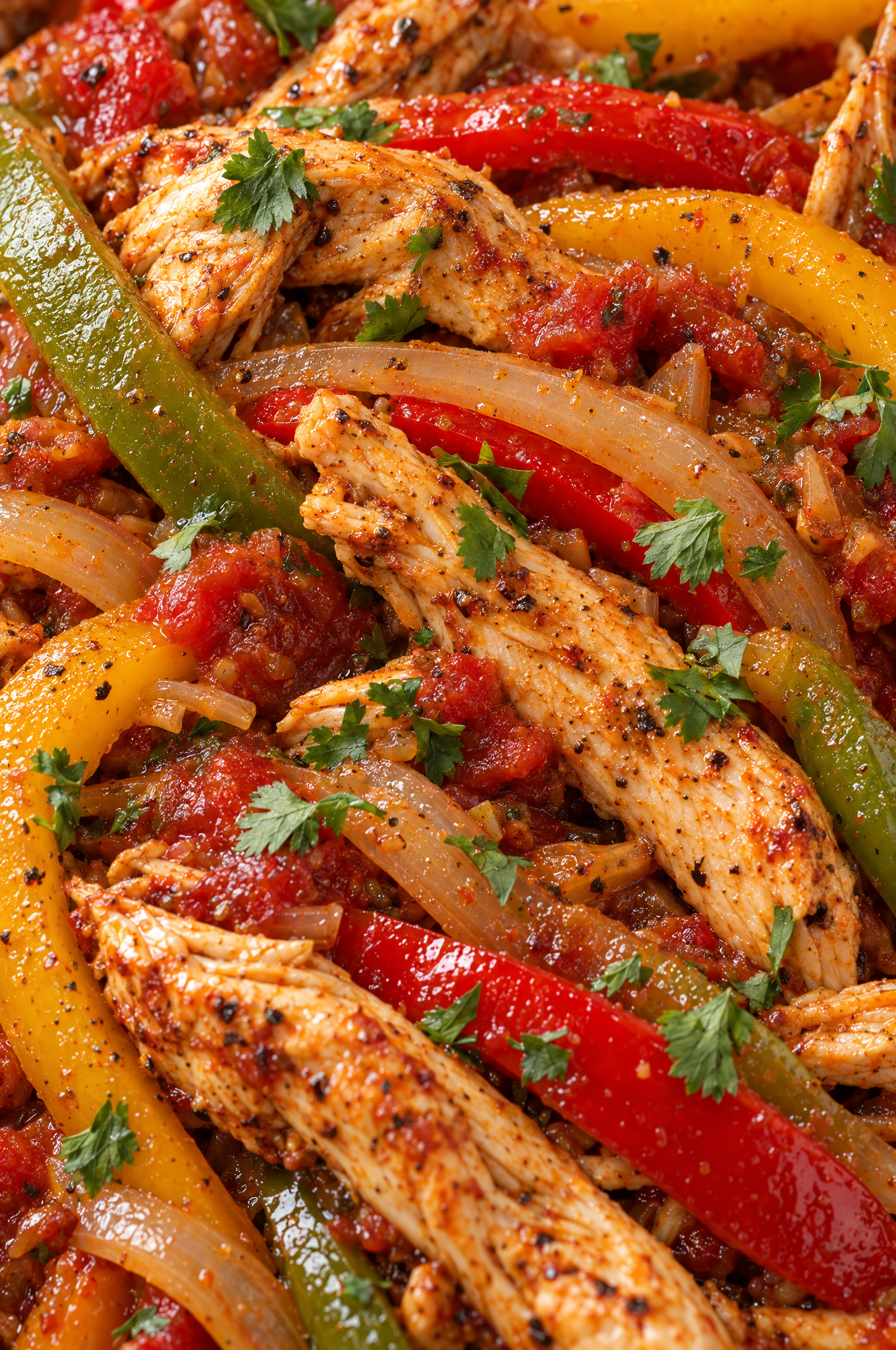 Crockpot Chicken Fajitas