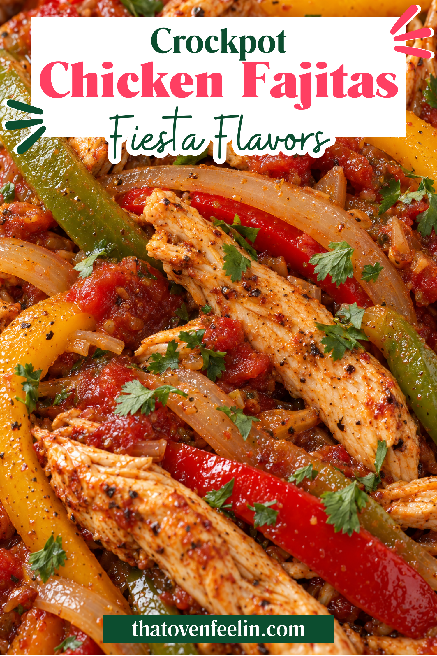 Crockpot Chicken Fajitas